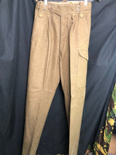 Load image into Gallery viewer, Original British Army Battledress Trousers - Size 7 - 31" Waist - The Militaria Shop