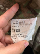 Charger l'image dans la galerie, British Army MTP Camouflaged Combat Warm Weather Combat Jacket - Size 180/96 - The Militaria Shop