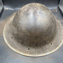 Load image into Gallery viewer, Original WW2 British Army Mk2 "Brodie" Combat Helmet - The Militaria Shop