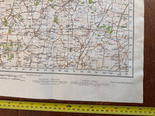 Load image into Gallery viewer, Original WW2 British Army GSGS Os Map of Great Britain - Thetford - The Militaria Shop