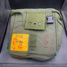 Charger l'image dans la galerie, Genuine British Army Surplus OD Green Gas Mask Bag Haversack - The Militaria Shop