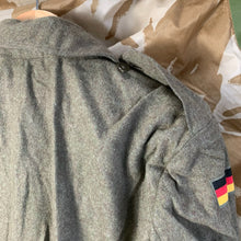 Load image into Gallery viewer, West German Field Jacket Green Wool Shirt Military Uniform Germany - 35" Chest - The Militaria Shop