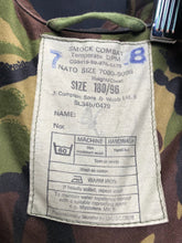 Load image into Gallery viewer, Genuine British Army Surplus Jungle DPM Combat Jacket Smock - Size 180/96 - The Militaria Shop