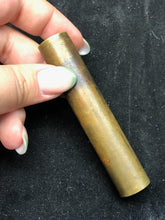 Load image into Gallery viewer, Original WW1 British Army SMLE Enfield Brass Oil Bottle - J.J.B Maker Marked - The Militaria Shop