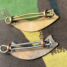 Load image into Gallery viewer, Original WW1 British Army Red Cross Shoulder Titles - London - The Militaria Shop
