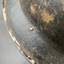 Load image into Gallery viewer, Original British Army WW2 Mk2 Combat Steel Helmet - The Militaria Shop