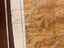 Load image into Gallery viewer, Original WW2 British Army RAF Navy Base Map of Scotland - The Eastern Highlands - The Militaria Shop