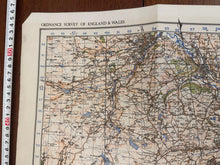 Load image into Gallery viewer, Original WW2 British Army GSGS OS Map of Great Britain - Leeds & Bradford - The Militaria Shop