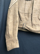 Load image into Gallery viewer, Genuine British Army Battledress Jacket - Size 37" Chest - RASC Sergeant - The Militaria Shop