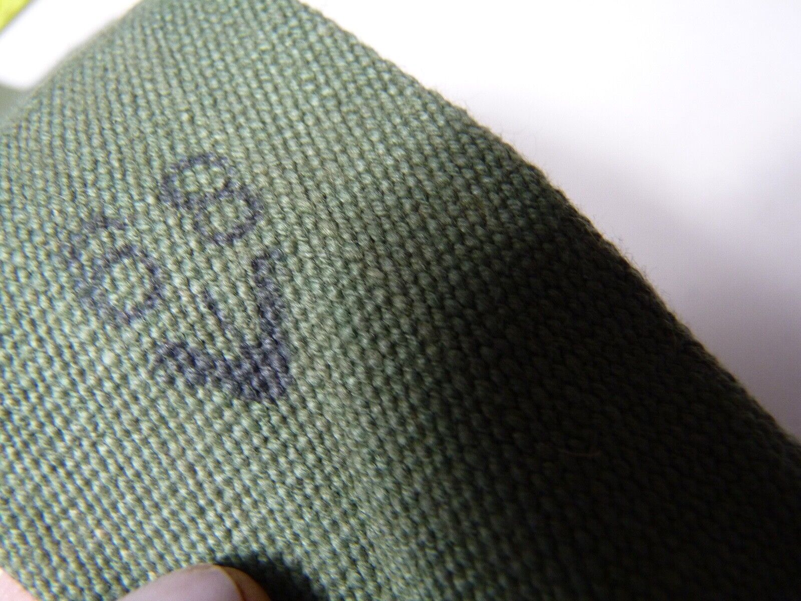 Original WW2 British Army 44 Pattern Shoulder / Extended Equipment Strap - 1945 - The Militaria Shop