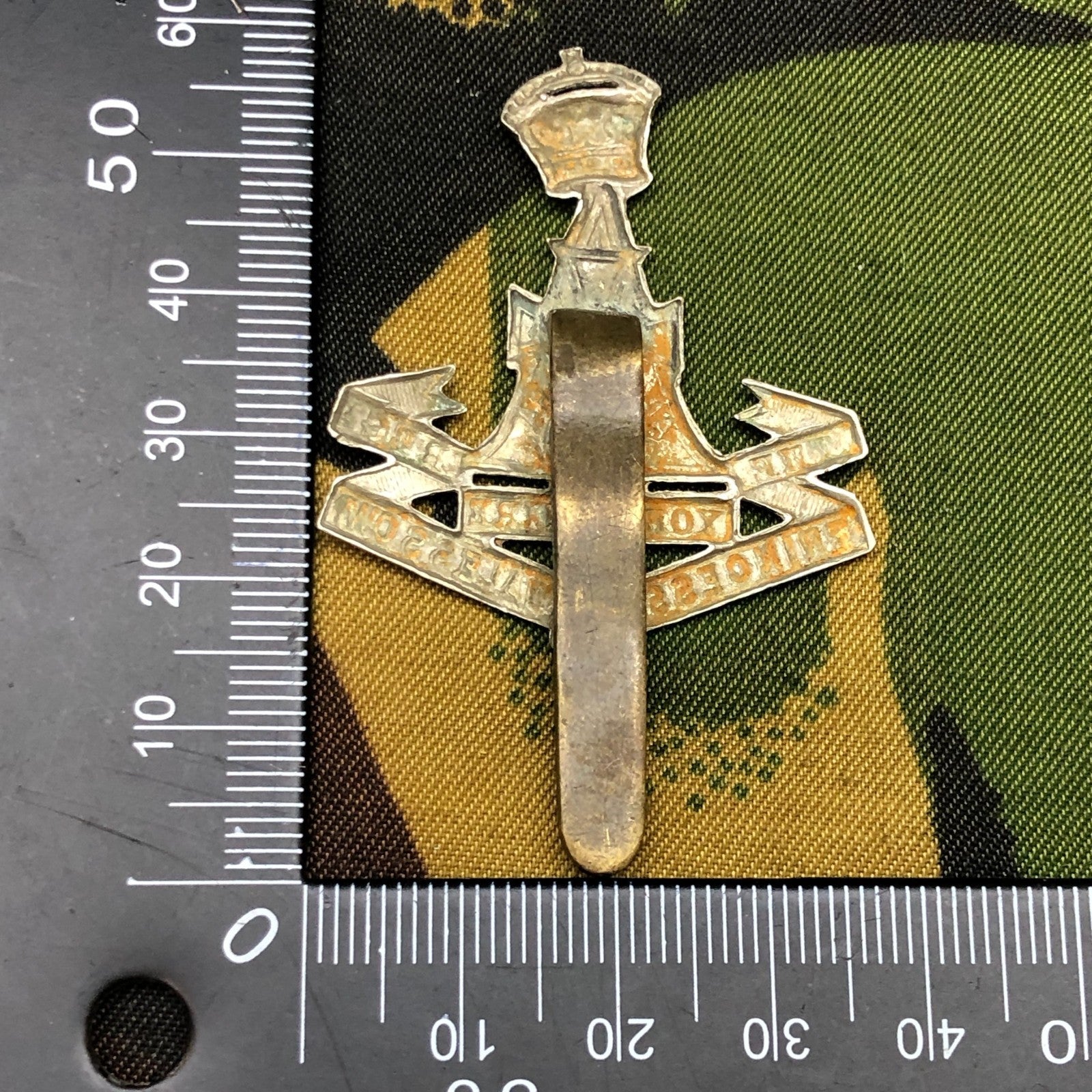 Original British Army WW2 Cap Badge - The Princess of Wales's Own Yorkshire Reg - The Militaria Shop