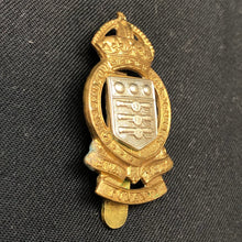 Lade das Bild in den Galerie-Viewer, Genuine WW2 British Army Brass Cap Badge - Royal Army Ordnance Corps - The Militaria Shop
