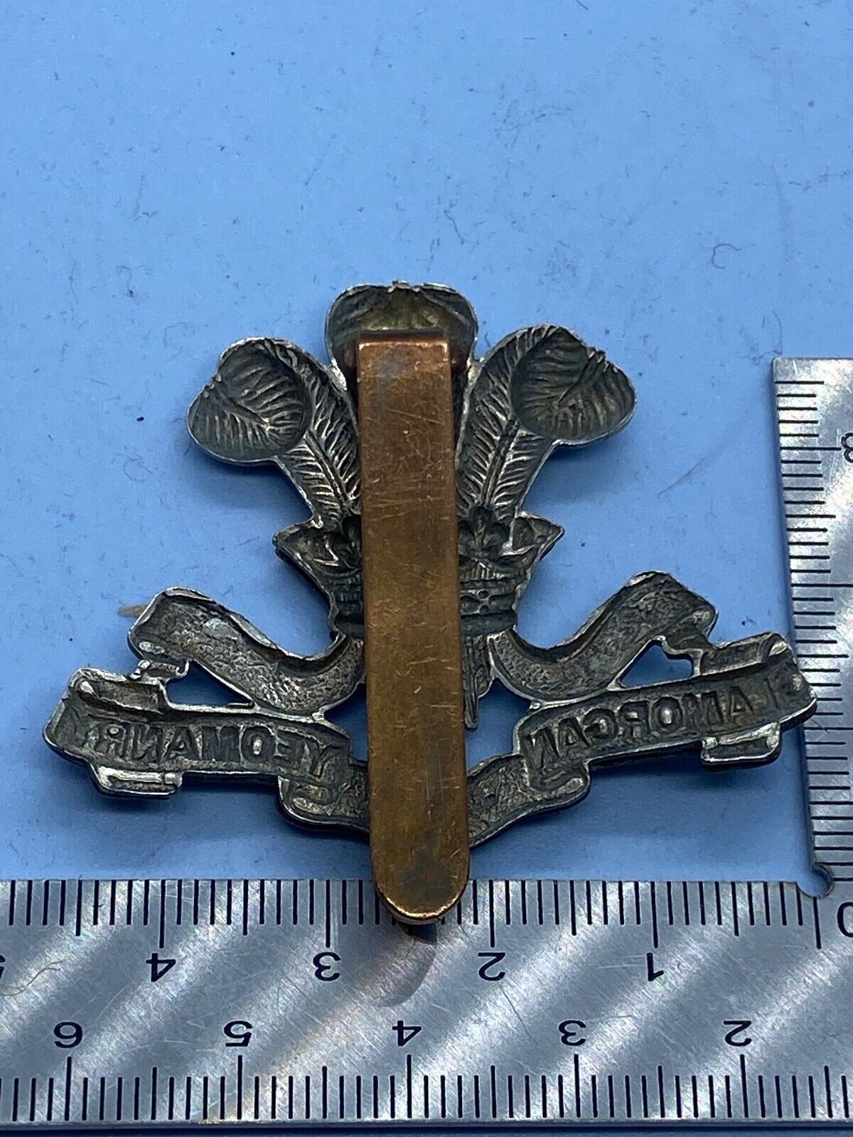 Original British Army Glamorgan Yeomanry Cap Badge - The Militaria Shop