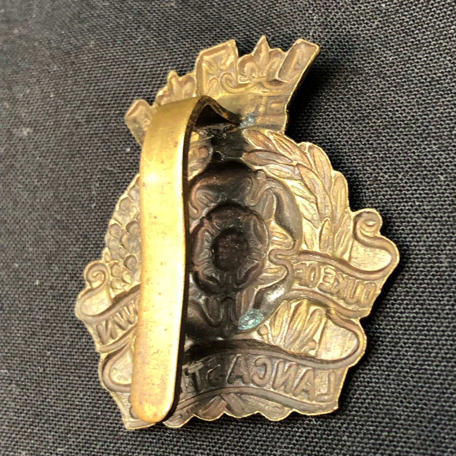 Original WW1 British Army Regimental Cap Badge - Duke of Lancasters Own Yeomanry - The Militaria Shop