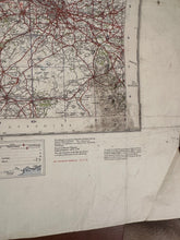 Charger l'image dans la galerie, Original WW2 British Army RAF Navy Base Map of Scotland - Glasgow - The Militaria Shop