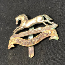 Load image into Gallery viewer, Genuine British Army Cap Badge - 3rd The King's Own Hussars - The Militaria Shop