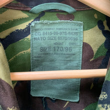 Load image into Gallery viewer, British Army Woodland DPM Camo Combat Temperate Smock - Size 170/96 - The Militaria Shop