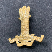 Load image into Gallery viewer, Original WW1 British Army Cap Badge - 11th Hussars - The Militaria Shop