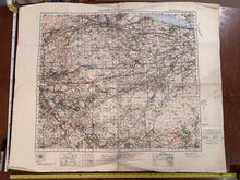 Lade das Bild in den Galerie-Viewer, Original WW2 British Army GSGS Map of Scotland - Falkirk & Motherwell - The Militaria Shop