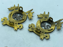 Charger l'image dans la galerie, Original Pair of 24th Cavalry (Frontier Force) Pakistan Army Collar Badges - The Militaria Shop