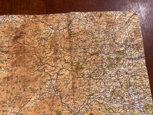 Load image into Gallery viewer, Original WW2 British Army RAF Navy Base Map of South Wales - Cardiff & Swansea - The Militaria Shop