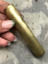 Load image into Gallery viewer, Original WW1 British Army SMLE Enfield Brass Oil Bottle - EFD Marked - The Militaria Shop