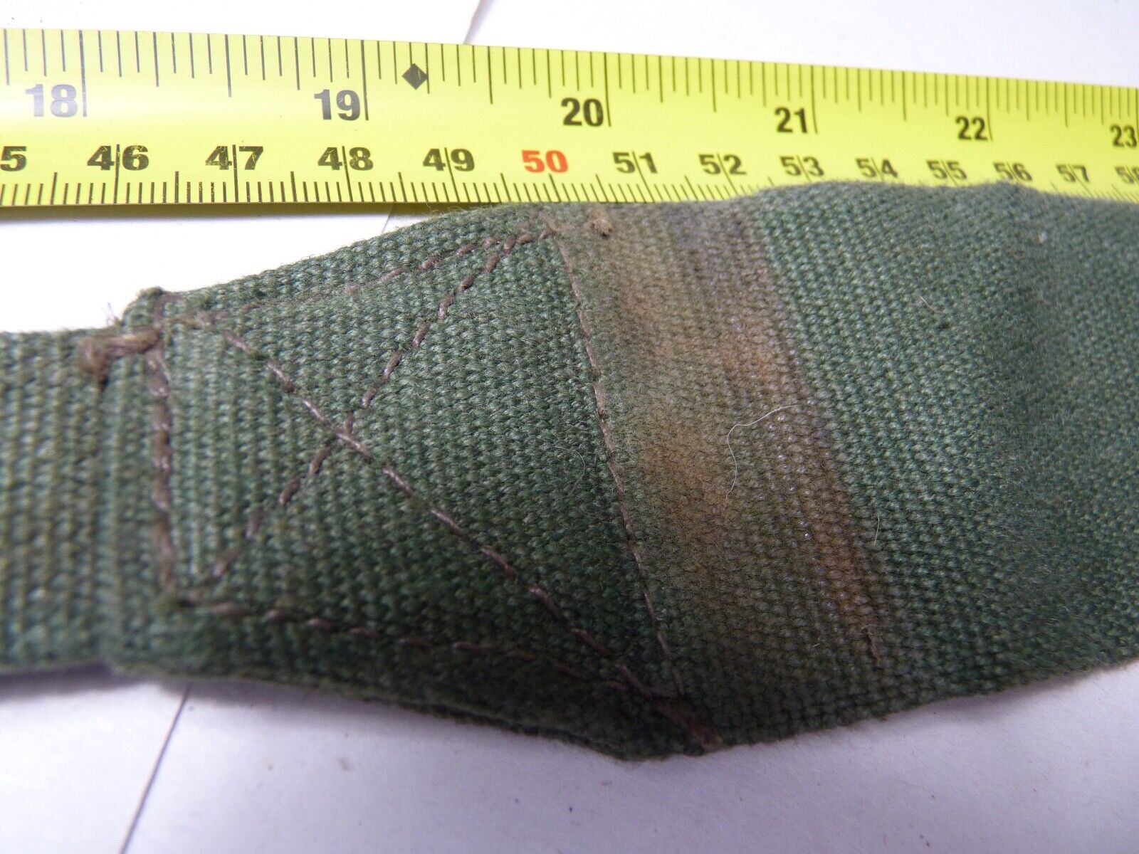 Original WW2 British Army 44 Pattern Shoulder / Extended Equipment Strap - 1945 - The Militaria Shop