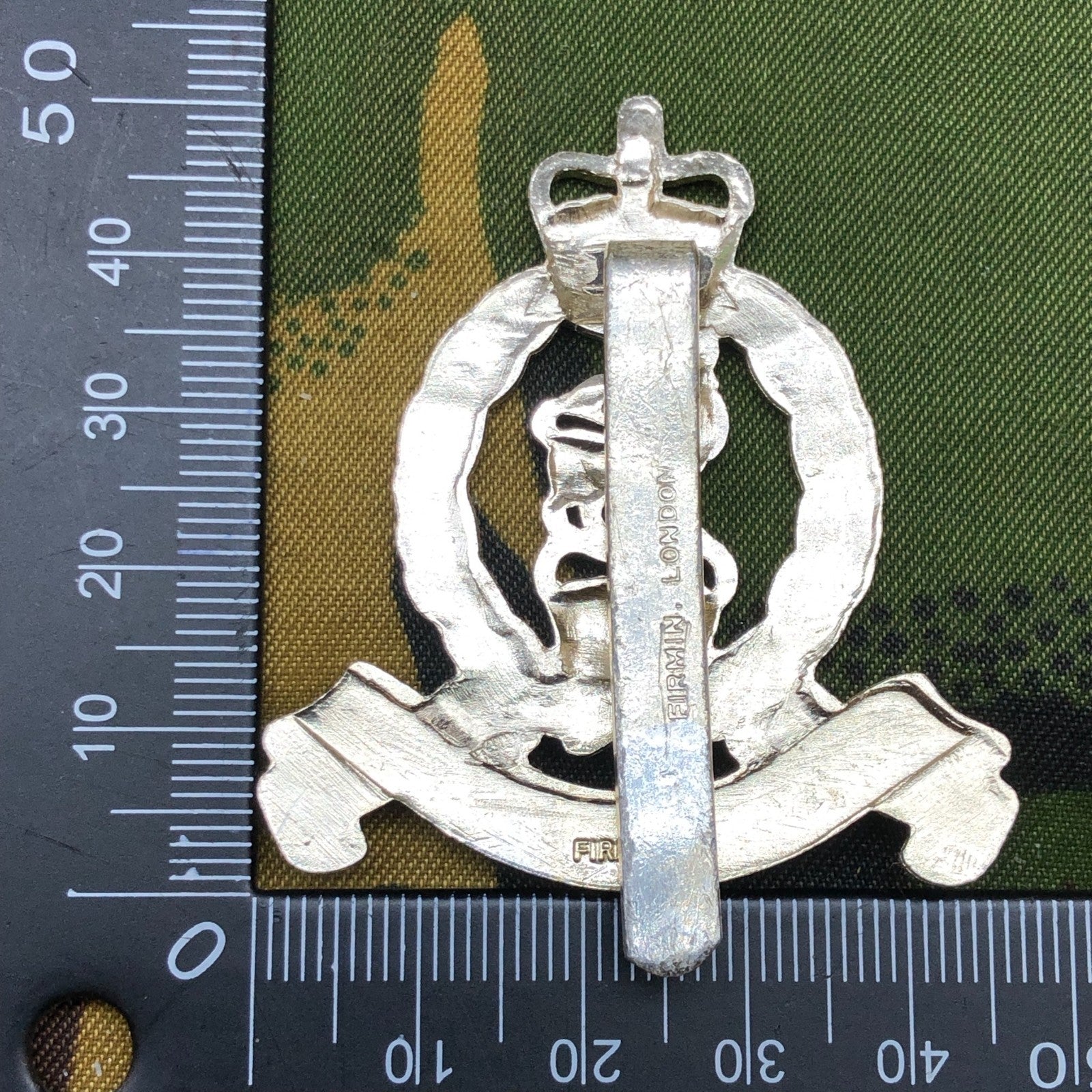 Original British Staybrite Army Cap Badge - Adjutant General's Corps - The Militaria Shop