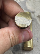 Load image into Gallery viewer, Original WW1 British Army SMLE Enfield Brass Oil Bottle - EFD - The Militaria Shop