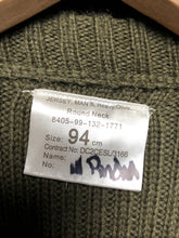 Load image into Gallery viewer, Genuine British Army OD Olive Green Pull Over Commando Jumper Wool - Size 94cm - The Militaria Shop