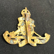 Load image into Gallery viewer, Original WW1 British Army Regimental Cap Badge - Royal Artillery - The Militaria Shop