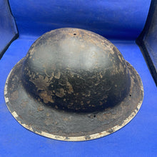 Charger l'image dans la galerie, Original WW2 British Army Mk2 Brodie Combat Helmet - The Militaria Shop