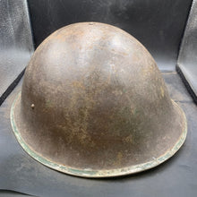 Load image into Gallery viewer, Original WW2 British/Canadian Army Mk3 "Turtle" Combat Helmet - The Militaria Shop