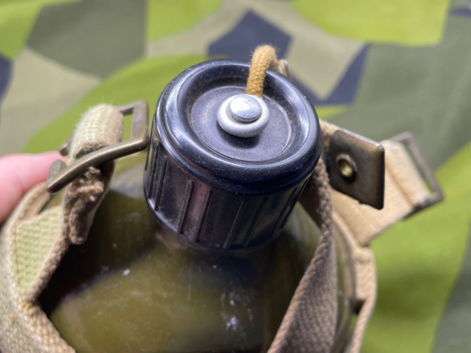 Interesting Waterbottle - Unknown Origin - The Militaria Shop