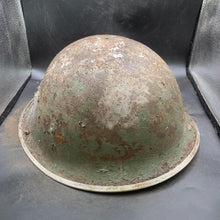 Charger l'image dans la galerie, Original WW2 British/Canadian Army Mk3 Turtle Combat Helmet - The Militaria Shop