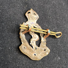 Load image into Gallery viewer, Original WW2 British Army Cap Badge - Royal Army Medical Corps - The Militaria Shop