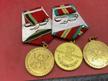 Load image into Gallery viewer, Interesting Group of Original Soviet Union Soldier's Awards - The Militaria Shop