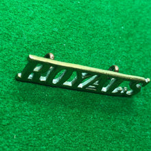 Load image into Gallery viewer, Original WW2 British Army Brass Shoulder Title - The Blues & Royals - The Militaria Shop