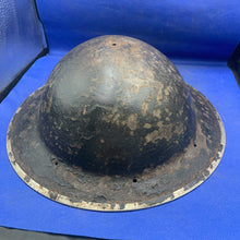 Charger l'image dans la galerie, Original WW2 British Army Mk2 Brodie Combat Helmet - The Militaria Shop