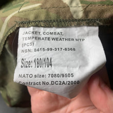 Charger l'image dans la galerie, Genuine British Army MTP Camo Temperate Weather Combat Jacket - 180/104 - The Militaria Shop