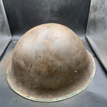 Load image into Gallery viewer, Original WW2 British/Canadian Army Mk3 "Turtle" Combat Helmet - The Militaria Shop