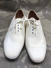 Load image into Gallery viewer, Genuine British Army Women's White Summer Shoes - WW2 Pattern - Size UK 6 M - The Militaria Shop