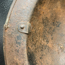 Load image into Gallery viewer, Original British Army WW2 Combat Steel Helmet - The Militaria Shop