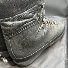 Load image into Gallery viewer, Austrian Army Black Leather Army Combat Boots - Size EU 43 - UK 9 - The Militaria Shop