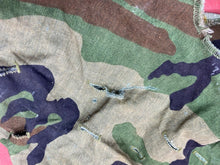Load image into Gallery viewer, Original US Army M1 Camo Helmet Cover - Vietnam Found - Combat Worn - The Militaria Shop