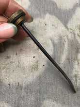 Load image into Gallery viewer, Original WW1 British Army SMLE Enfield Brass Oil Bottle - EFD Marked - The Militaria Shop