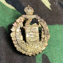 Load image into Gallery viewer, Original Canadian Army Lord Strathcona's Horse (Royal Canadians) Cap Badge - The Militaria Shop