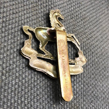 Load image into Gallery viewer, Original WW2 British Army Cap Badge - King's Liverpool Regiment - The Militaria Shop