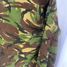 Load image into Gallery viewer, British Army Woodland DPM Camo Combat Temperate Smock - Size 170/96 - The Militaria Shop