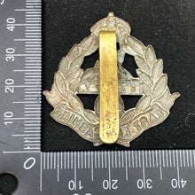 Load image into Gallery viewer, Genuine WW2 British Army Brass Cap Badge - East Lancashire Regiment - The Militaria Shop